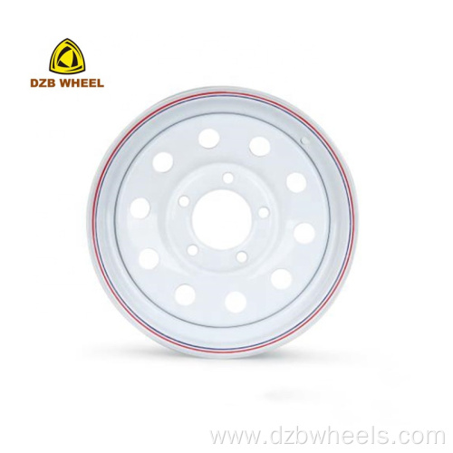 8 Spoke Wheel 14x5 5x114.3 Steel Trailer Rims
